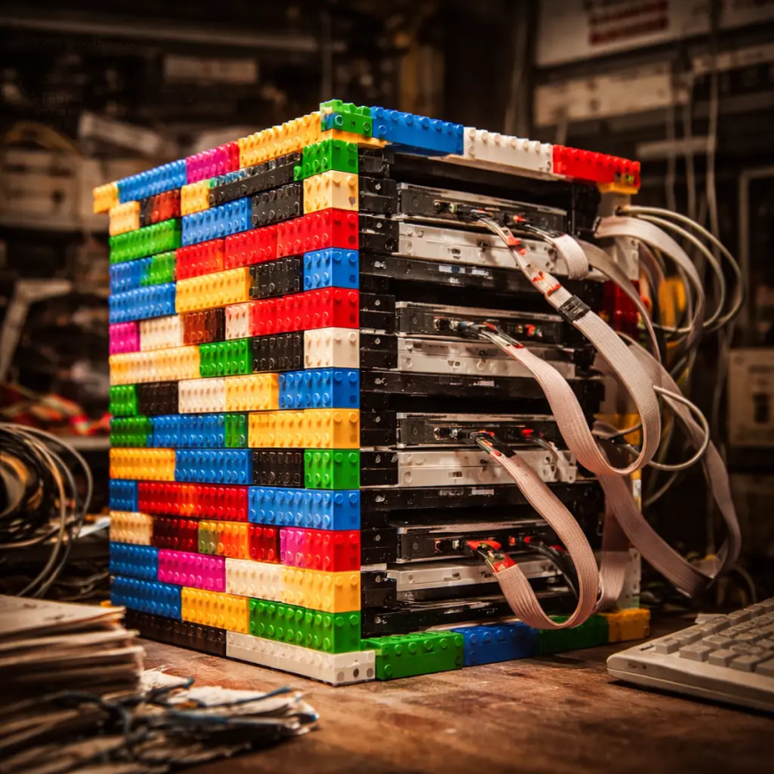 L'innovazione nasce dai mattoncini: perché il primo server di Google era fatto di LEGO