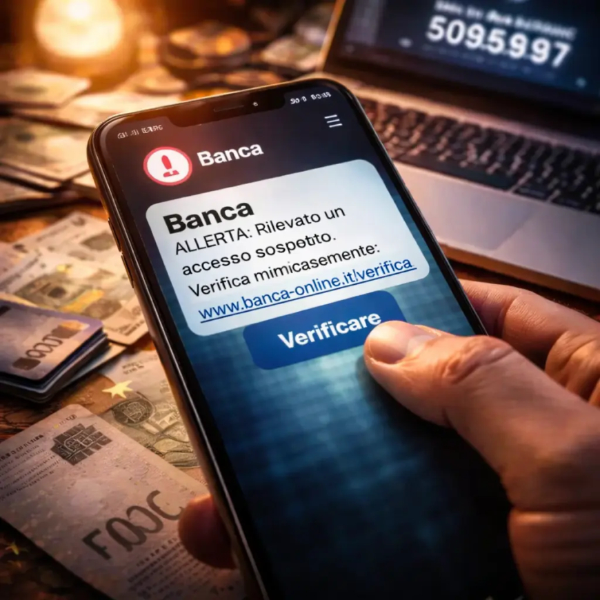 L'inganno dei 30 secondi: anatomia della nuova truffa via SMS che aggira le difese bancarie